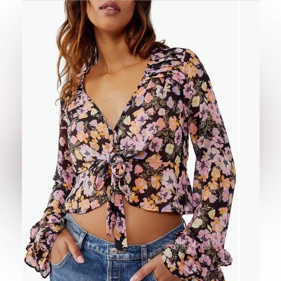 Free People Maybel Ruffle - Picture 2 of 2